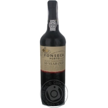 Вино Fonseca 10 Year Old Tawny червоне кріплене 0.75л х6 купить, цены на МегаМаркет - фото 1
