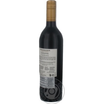 Вино Robert Mondavi Zinfandel Woodbridge червоне сухе 0.75л х6 купити, ціни на МегаМаркет - фото 5