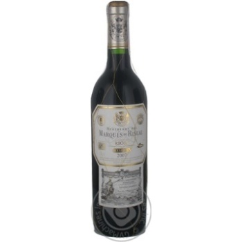 Вино Marques de Riscal Reserva червоне сухе 0.75л купить, цены на МегаМаркет - фото 1