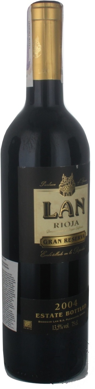 

Вино Lan Rioja Gran Reserva красное сухое 13.5% 0,75л