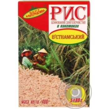 Groats rice vietnamese World's rice long grain white 400g cardboard box - buy, prices for MegaMarket - photo 3
