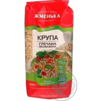 Крупа Жменька гречана несмажена 900г купити, ціни на МегаМаркет - фото 2