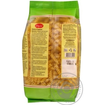 Pasta fusilli O-la-la! 450g sachet - buy, prices for MegaMarket - photo 4