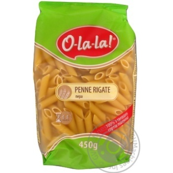 Макаронні вироби O-La-La Penne Rigate 450г