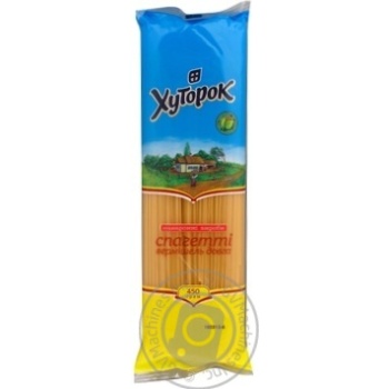 Макароны спагетти Хуторок 450г Украина купить, цены на МегаМаркет - фото 7