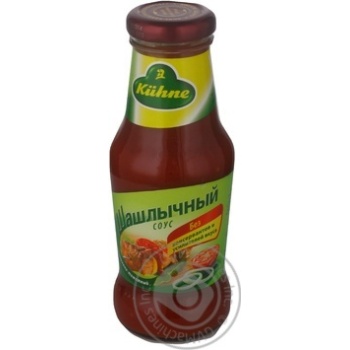 Sauce Kuhne For kebab 250ml glass jar - buy, prices for MegaMarket - photo 1