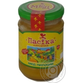 Мед Пасіка липовий 400г x10 купити, ціни на МегаМаркет - фото 1