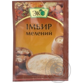 Імбир Еко мелений 20г купити, ціни на МегаМаркет - фото 8