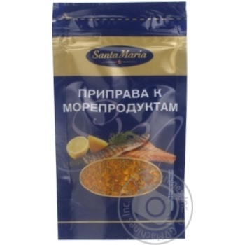 Приправа Santa Maria до морепродуктів 25г х16 купити, ціни на МегаМаркет - фото 1