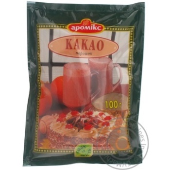 Какао Аромікс натуральне 100г х10 купить, цены на МегаМаркет - фото 3