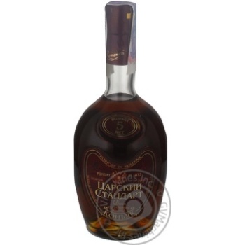 cognac tsarskyy standart standard 40% 5years 500ml glass bottle Moldova - buy, prices for - photo 11