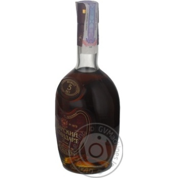 cognac tsarskyy standart standard 40% 5years 500ml glass bottle Moldova - buy, prices for - photo 10