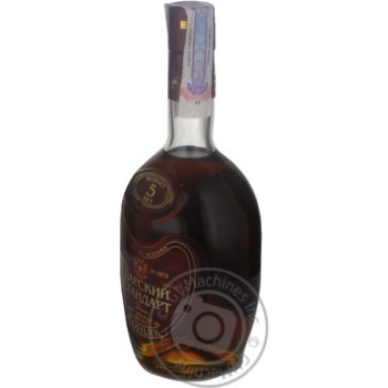 cognac tsarskyy standart standard 40% 5years 500ml glass bottle Moldova - buy, prices for - photo 15