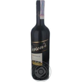 Вино Carson's Cabernet Sauvignon червоне сухе 0.75л х6 купити, ціни на МегаМаркет - фото 2