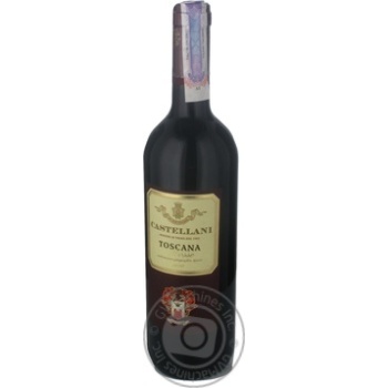Wine rosso Castellani Rosso toscano red dry 12% 2010year 750ml glass bottle Toscana Italy - buy, prices for MegaMarket - photo 8