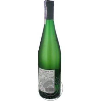 Wine sylvaner Moselland Schwarze katz white semisweet 8.5% 2009year 750ml glass bottle Germany - buy, prices for MegaMarket - photo 2