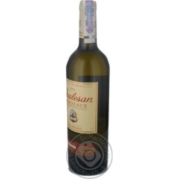 Wine Malesan white dry 12% 750ml glass bottle Bordeaux France - buy, prices for MegaMarket - photo 6