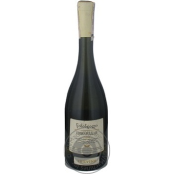 Wine tsinandali Tbilvino white dry 12.5% 2008year 750ml glass bottle Georgia - buy, prices for MegaMarket - photo 5