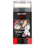 Cream-gloss Silver black for shoes 50ml