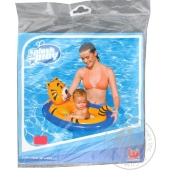 Bestway Swimming Inflatable Circle with Seat 81x56cm - buy, prices for NOVUS - photo 1