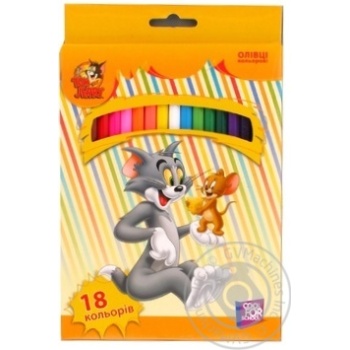 Cool For School Tom and Jerry Colored Pencils 18pcs - buy, prices for NOVUS - photo 3