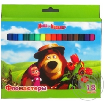 markers rosmen masha and the bear 18colors China - buy, prices for - photo 3