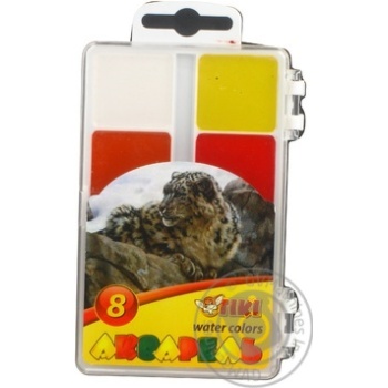Water-colour Tiki 8colors - buy, prices for MegaMarket - photo 1