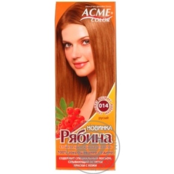 Acme Rowan 014 Light Brown Hair Dye - buy, prices for NOVUS - photo 1