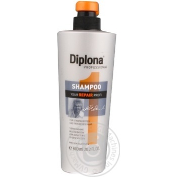 Шампунь Diplona Repair для сух. вол. 600мл купить, цены на МегаМаркет - фото 1