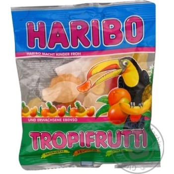 Haribo Tropifruti tropical fruit jelly candy 100g - buy, prices for MegaMarket - photo 2