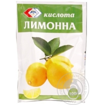 Лимонна кислота АТА 100г х20 купити, ціни на МегаМаркет - фото 3