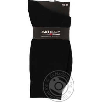 sock aktsent black cotton Ukraine