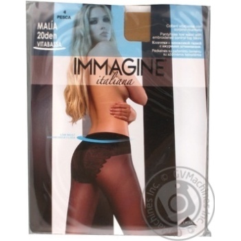 Tights Ori pesca polyamide for women 20den 2size - buy, prices for MegaMarket - photo 1