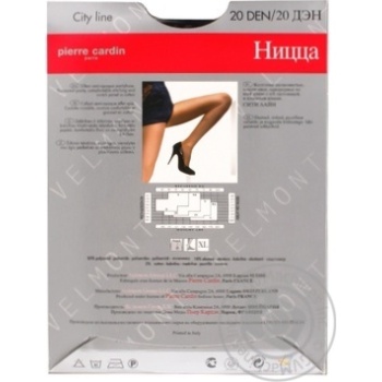 Tights Pierre cardin polyamide for women 20den 4size - buy, prices for MegaMarket - photo 2