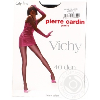 Колготи жіночі Pierre Cardin  Vichy 40 Nero 3 купить, цены на МегаМаркет - фото 2