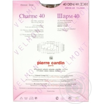 Колготи жіночі Pierre Cardin  Charme 40 Visone 4 купити, ціни на МегаМаркет - фото 2