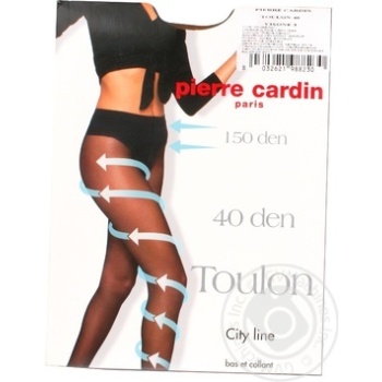Колготи жіночі Pierre Cardin  Toulon 40 Visone 3 купити, ціни на МегаМаркет - фото 1