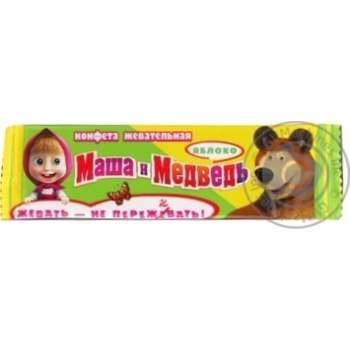 Candy Confectionary association rossia Masha and the bear with apple 11g - buy, prices for NOVUS - photo 1