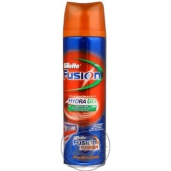 Гель для бритья Gillette Fusion Power Phenom Sensitive Skin 200мл - купить, цены на - фото 12