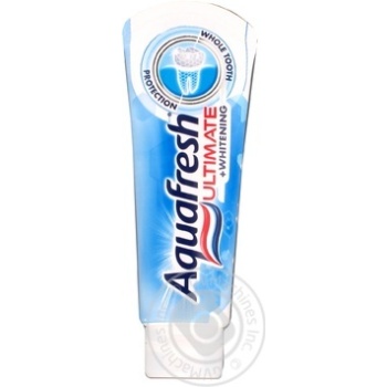 toothpaste aquafresh tooth whitening 75ml United Kingdom