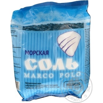 Сіль морська Marco Polo мілка 1кг купити, ціни на МегаМаркет - фото 3