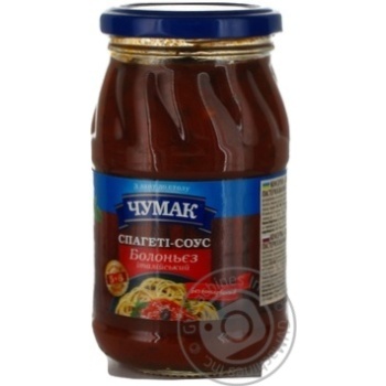 sauce chumak italian for spaghetti 380g glass jar Ukraine - buy, prices for - photo 3