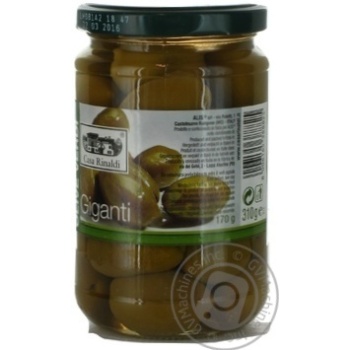 olive Casa rinaldi green with bone 310g glass jar - buy, prices for MegaMarket - photo 4