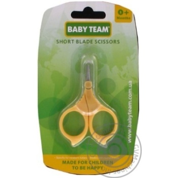 Ножницы Baby Team с короткими лезвиями 7101 - купить, цены на - фото 3