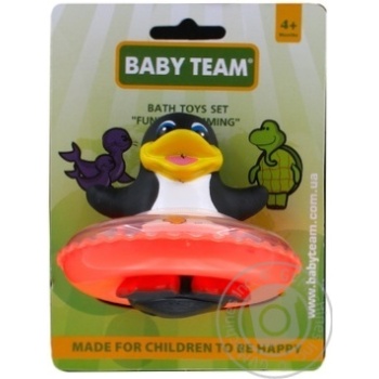 Набор игрушек для ванны Baby Team Забавное купание купить, цены на МегаМаркет - фото 5