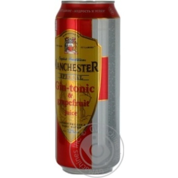 Low-alcohol sparkling drink Gin&Tonic with grapefruit juice 7.2%alc. can 500ml Russia - buy, prices for - photo 4