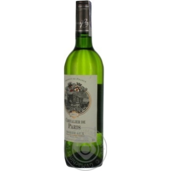 wine semillon chevalier de paris 12% 750ml glass bottle France - buy, prices for - photo 3