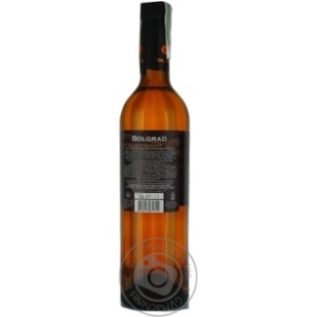 Wine Bolgrad white semisweet 13% 750ml glass bottle Ukraine - buy, prices for MegaMarket - photo 3