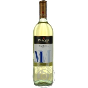 Wine malvasia 12% 750ml glass bottle Italy - buy, prices for NOVUS - photo 1