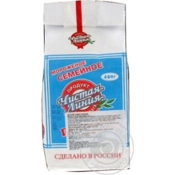 ice-cream product chistaya liniya family 450g - buy, prices for - photo 5